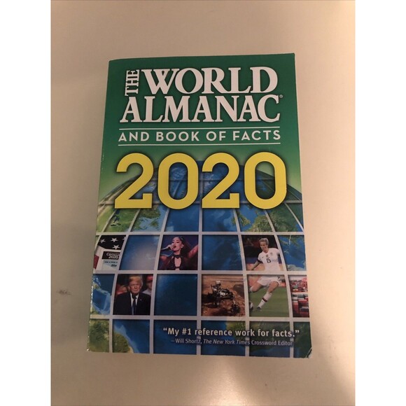 The World Almanac and Book of Facts 2020 Paperback - Picture 1 of 4